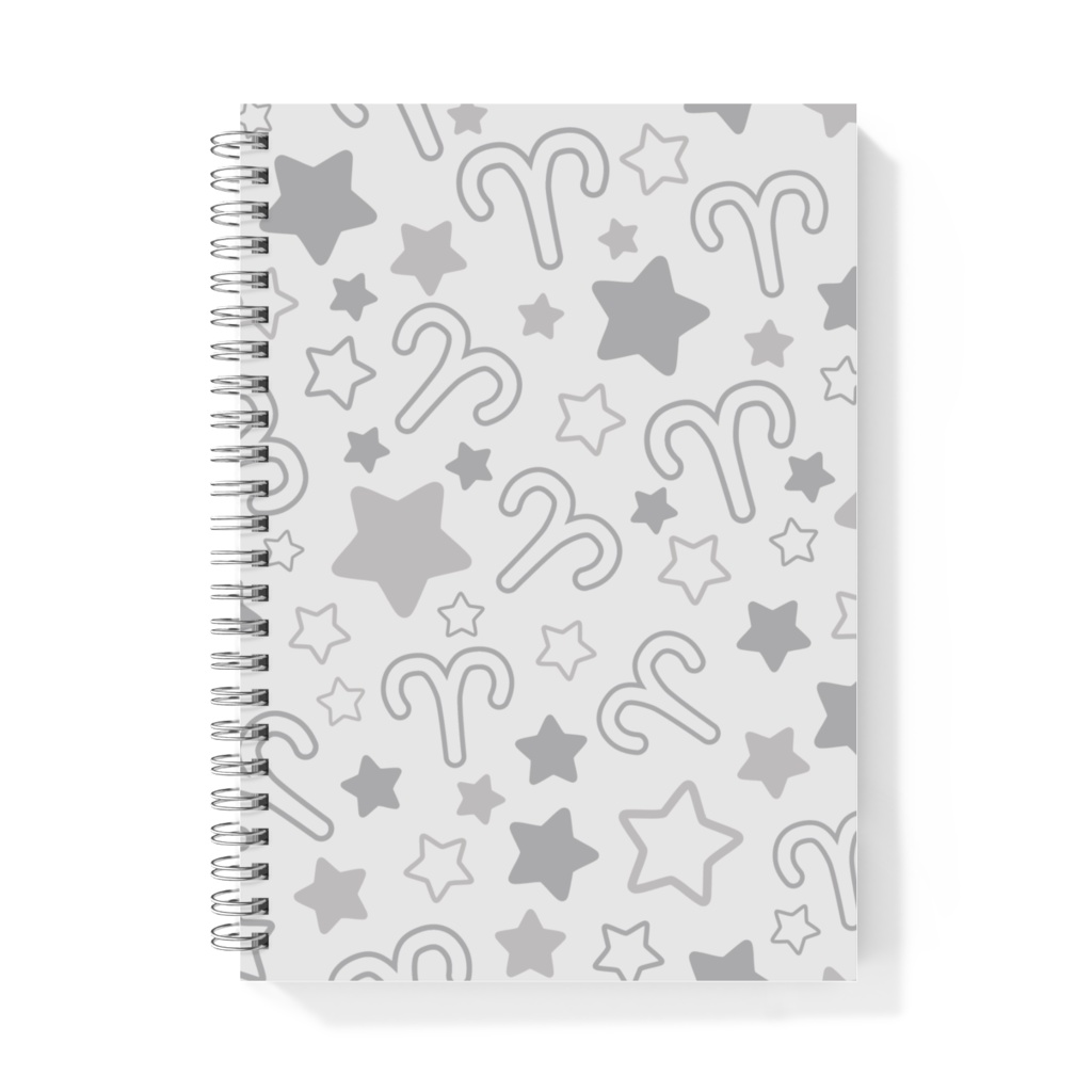 白色のおひつじ座のノート