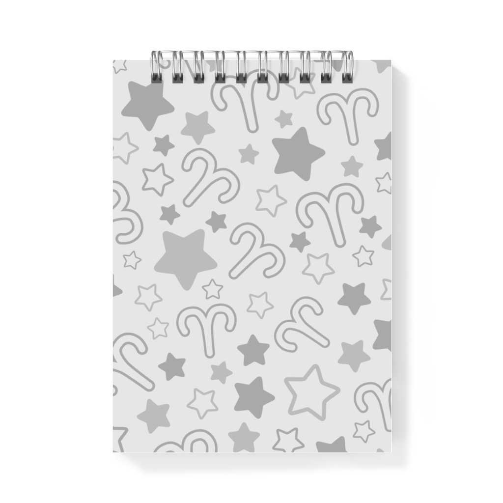 白色のおひつじ座のメモ帳