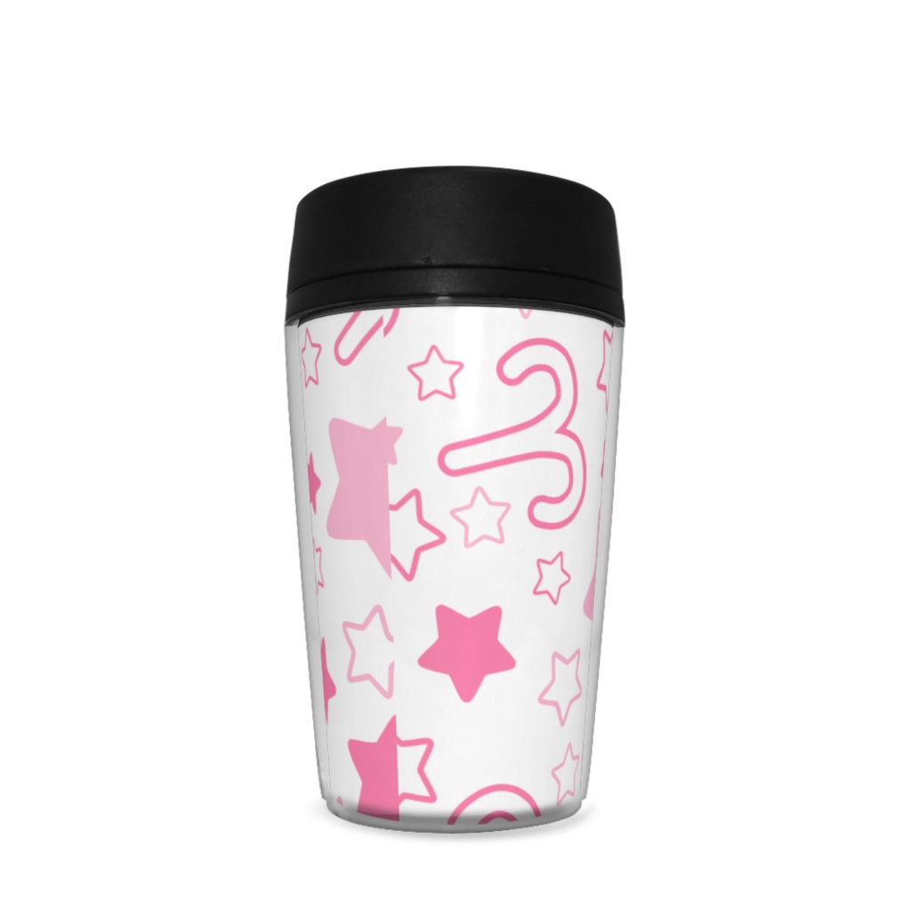 ピンク色のおひつじ座のタンブラー