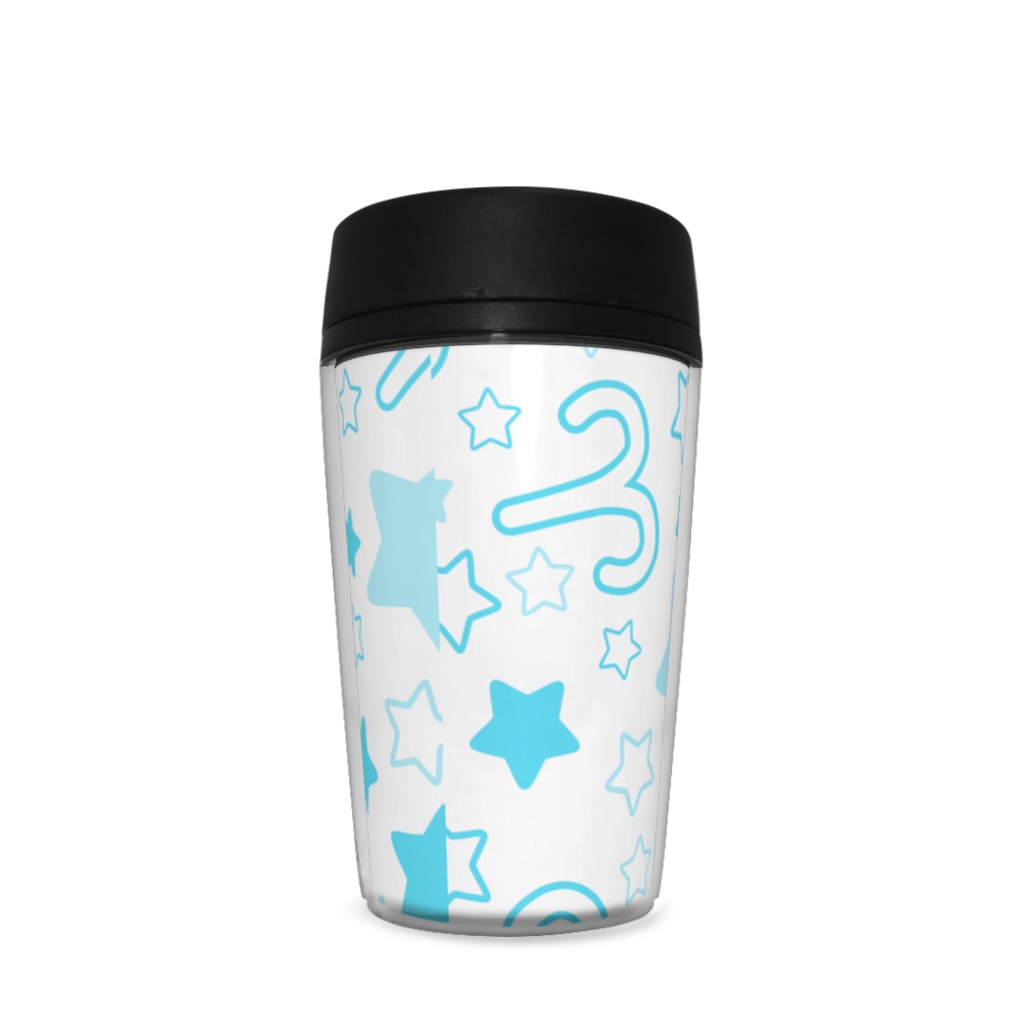 水色のおひつじ座のタンブラー