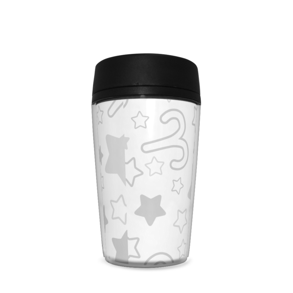 白色のおひつじ座のタンブラー