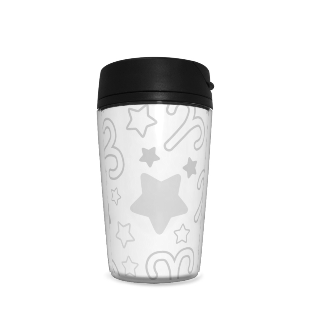 白色のおひつじ座のタンブラー