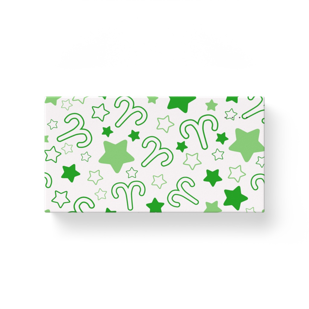 緑色のおひつじ座のモバイルバッテリー