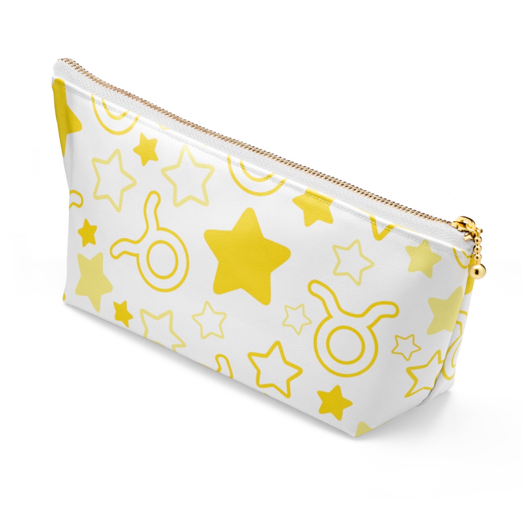 黄色のおうし座のポーチ