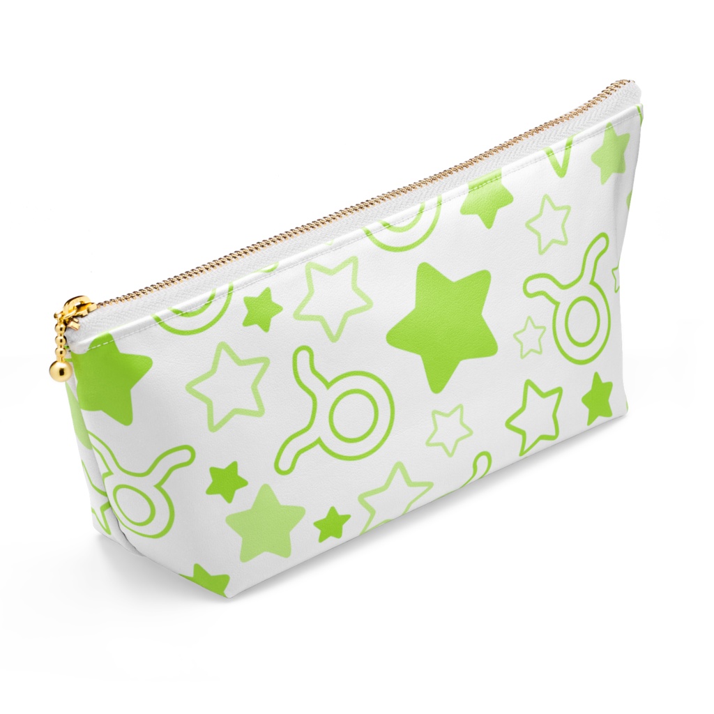 黄緑色のおうし座のポーチ