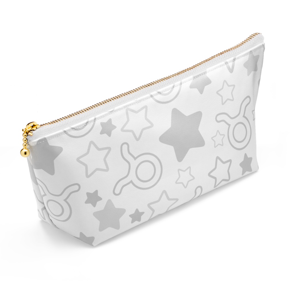 白色のおうし座のポーチ