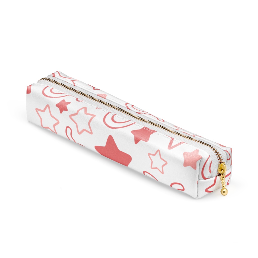 赤色のおうし座のペンケース