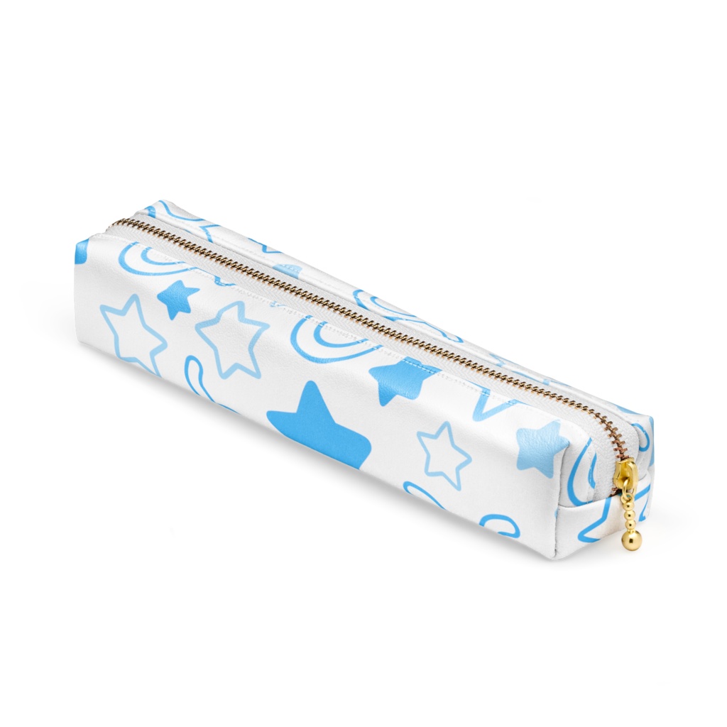 青色のおうし座のペンケース