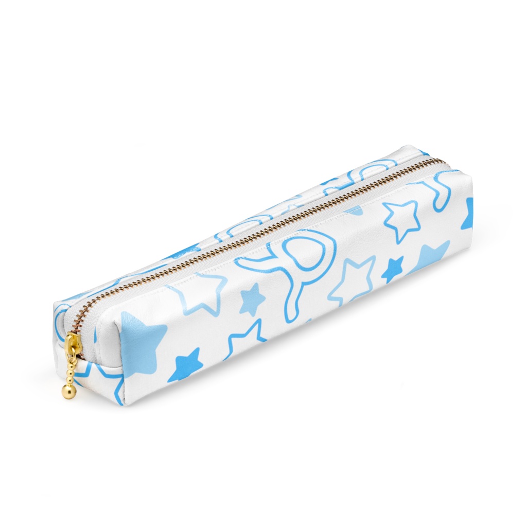 青色のおうし座のペンケース