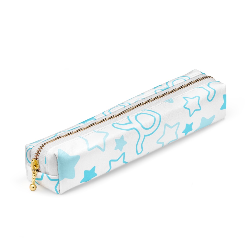 水色のおうし座のペンケース
