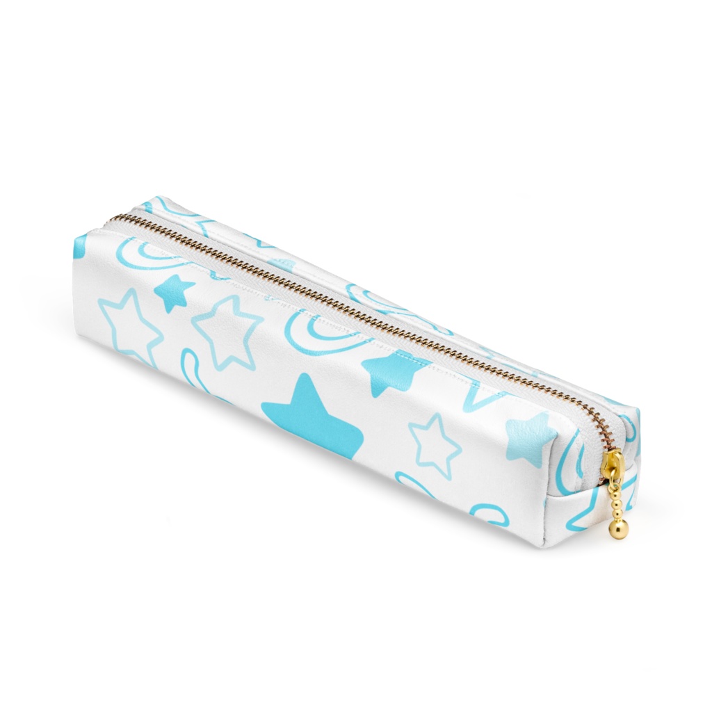水色のおうし座のペンケース