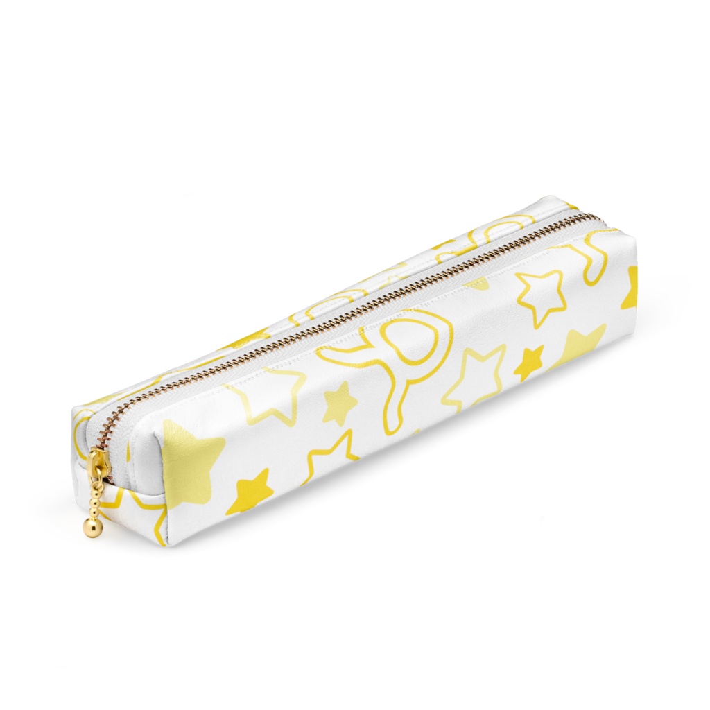 黄色のおうし座のペンケース