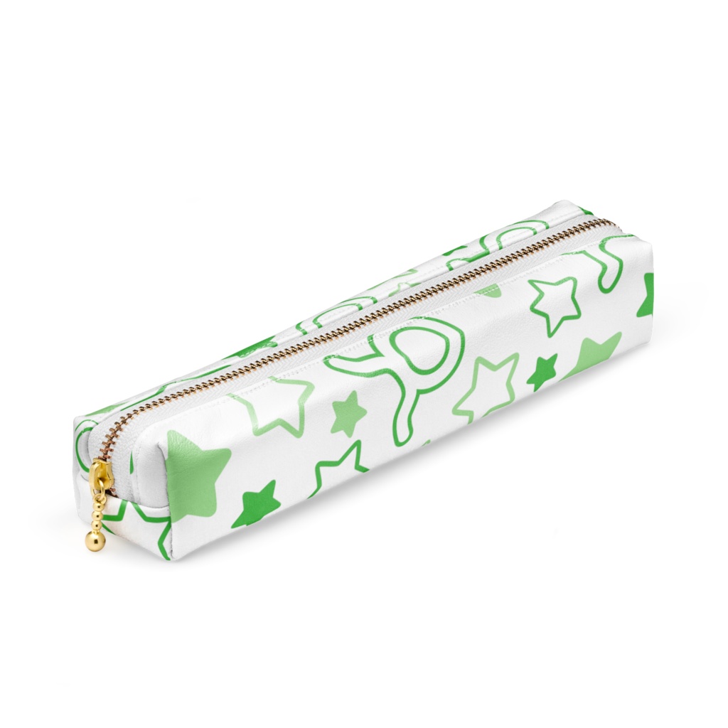 緑色のおうし座のペンケース