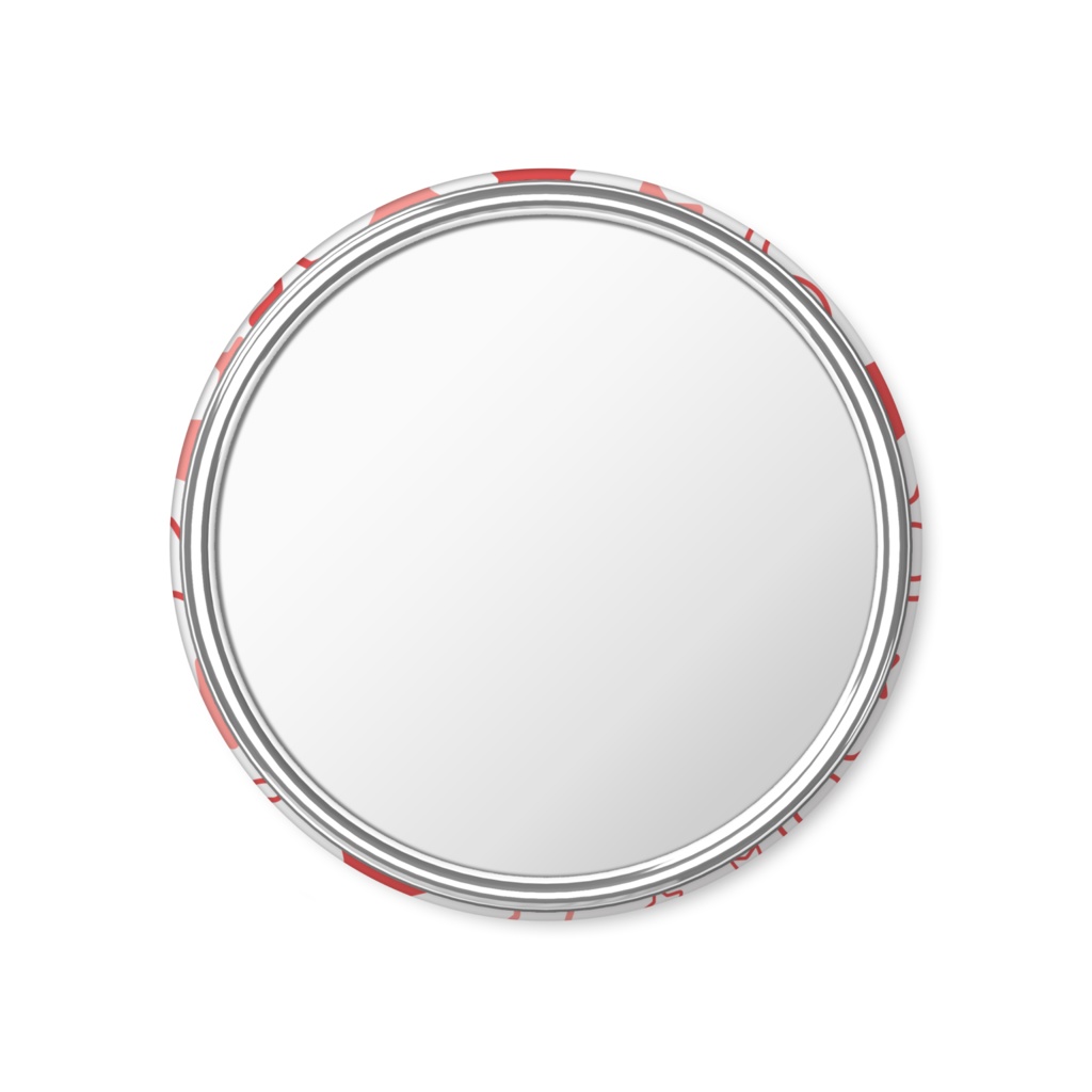 赤色のおうし座の缶ミラー
