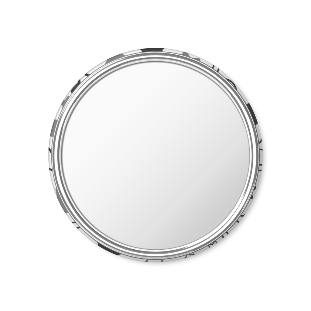 黒色のおうし座の缶ミラー