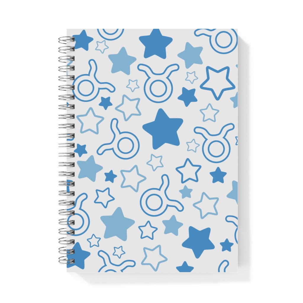 青色のおうし座のノート