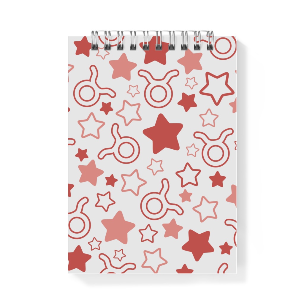 赤色のおうし座のメモ帳