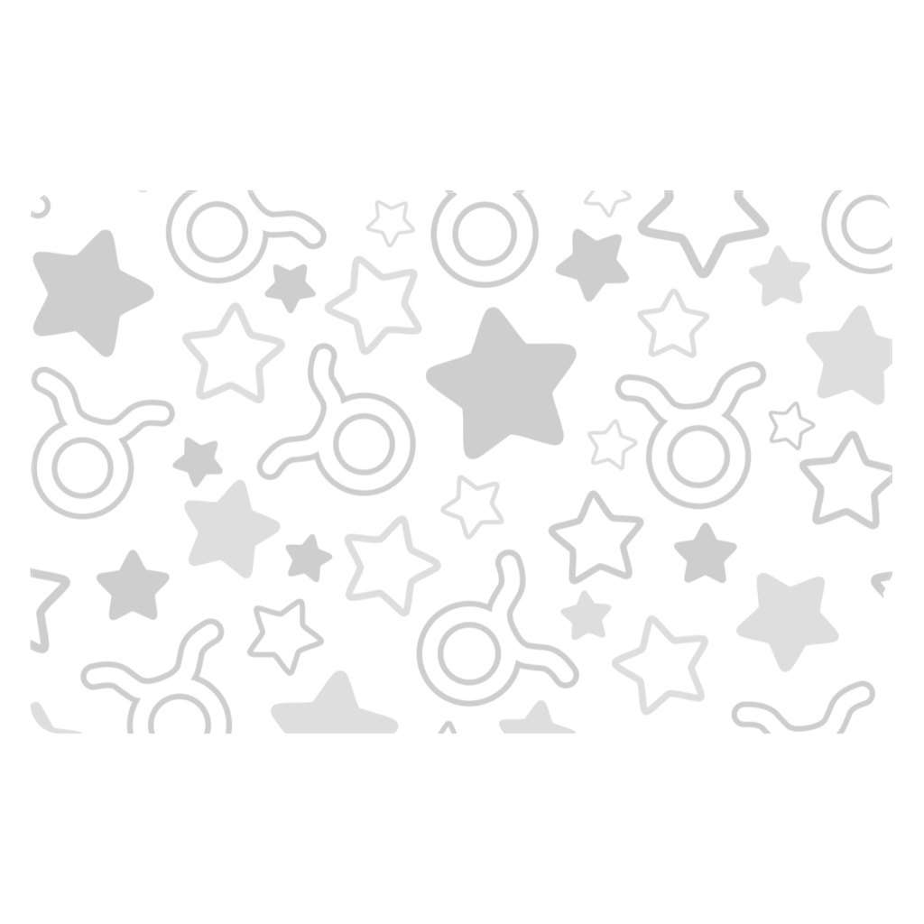 白色のおうし座のICカードステッカー