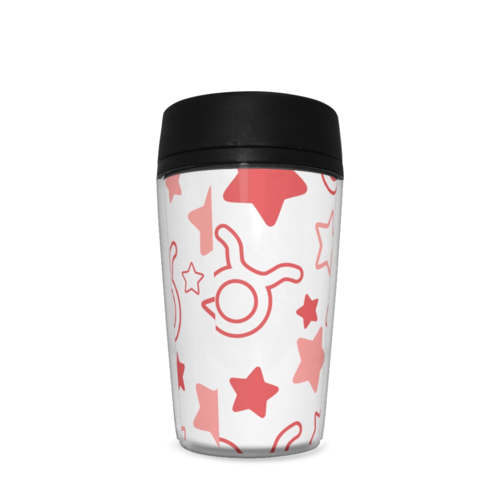 赤色のおうし座のタンブラー