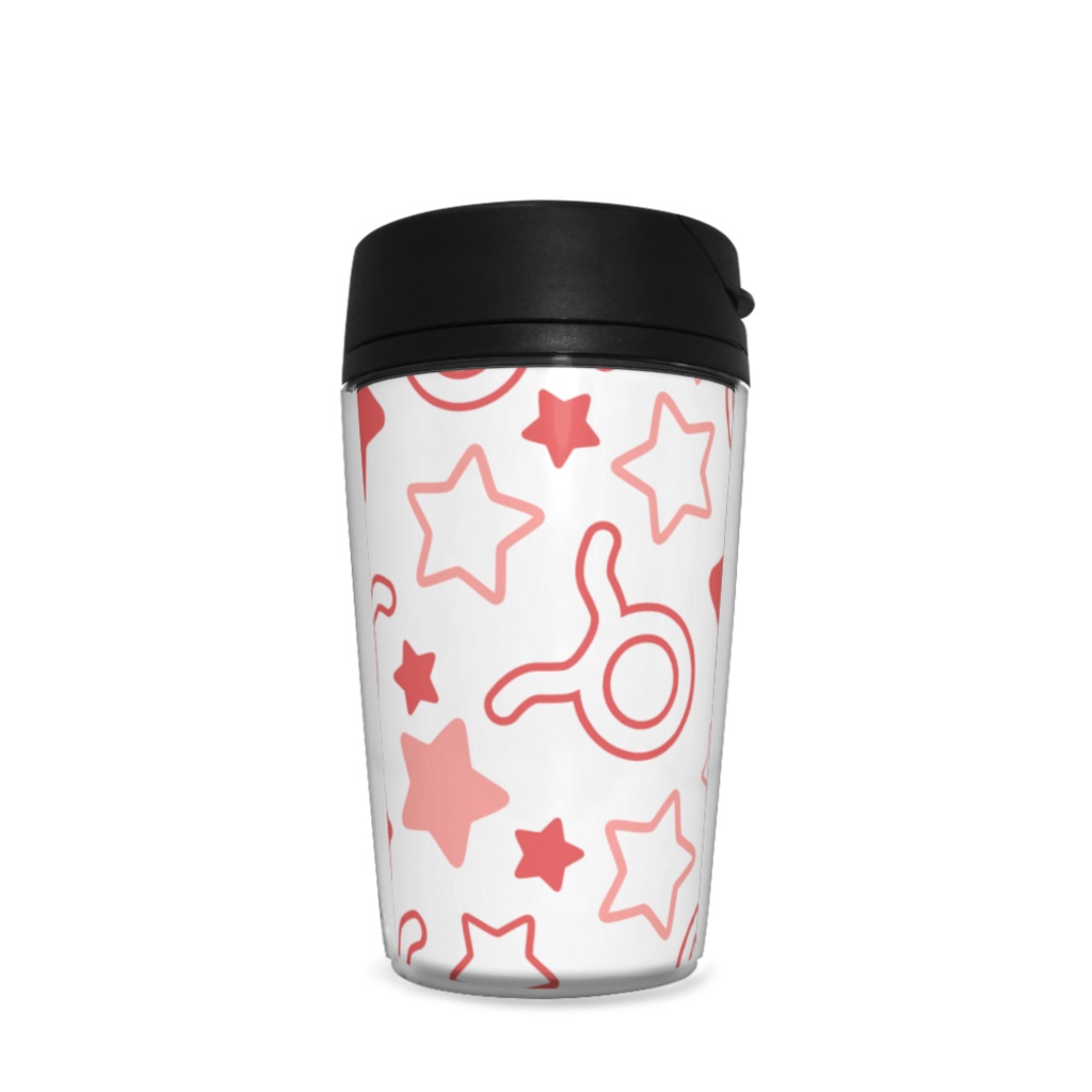 赤色のおうし座のタンブラー