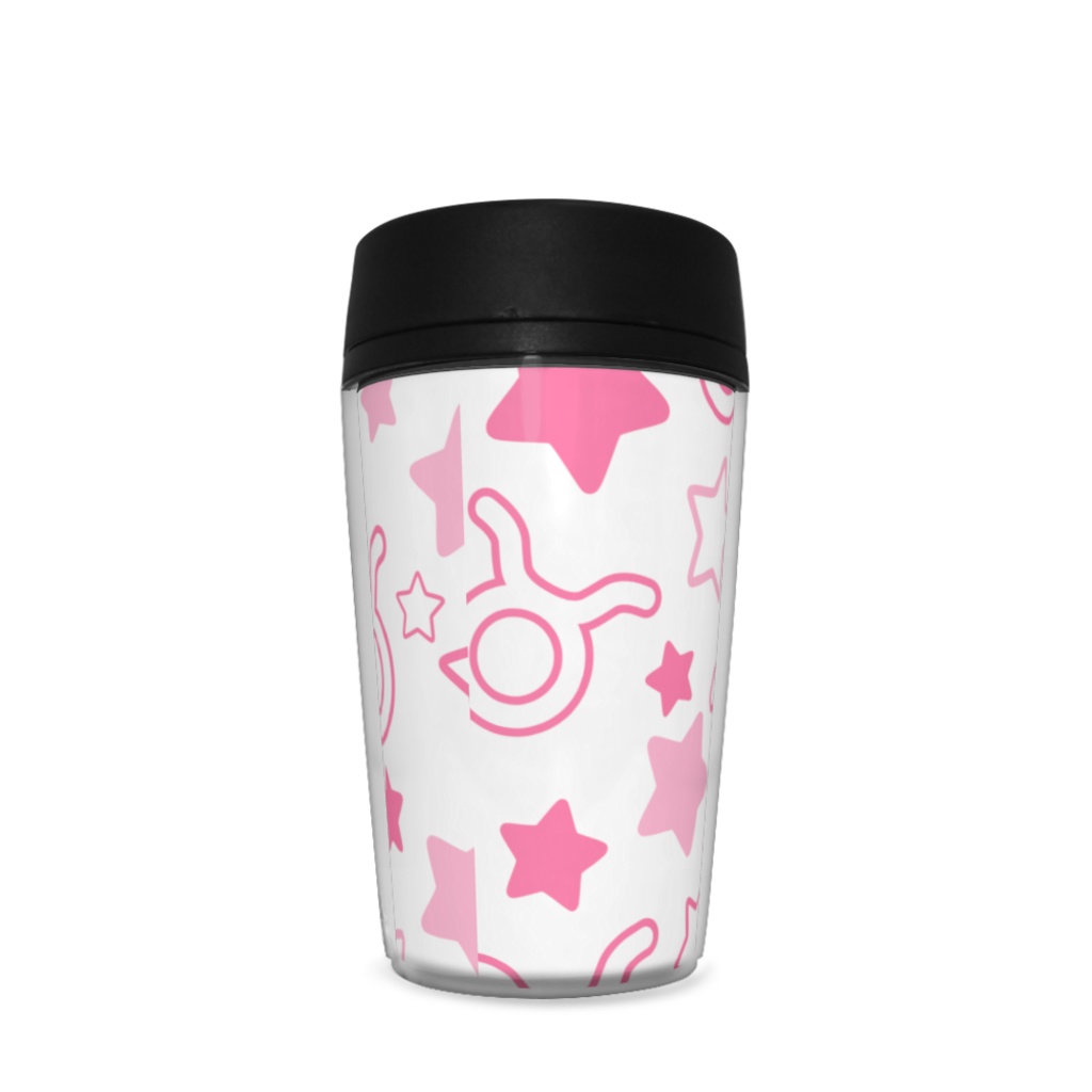 ピンク色のおうし座のタンブラー