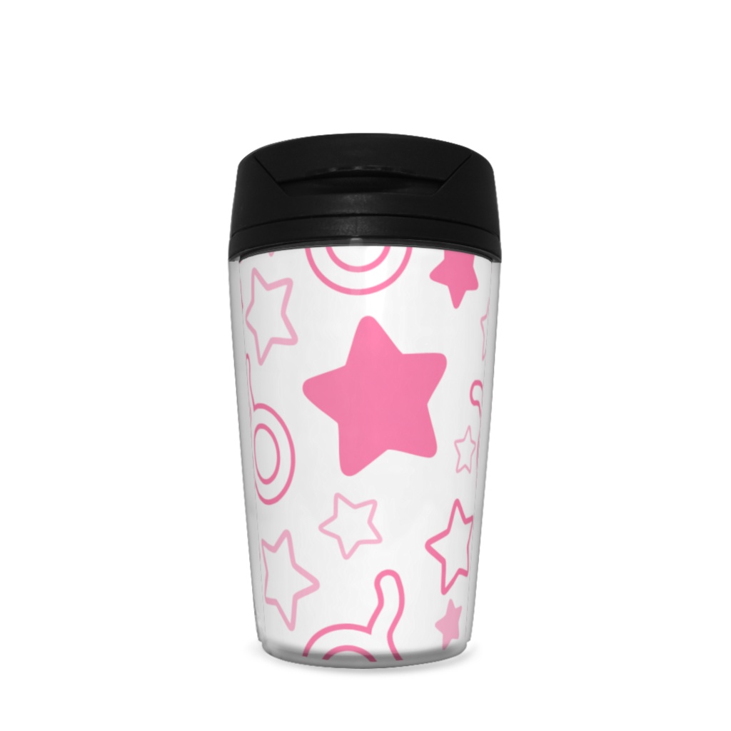 ピンク色のおうし座のタンブラー