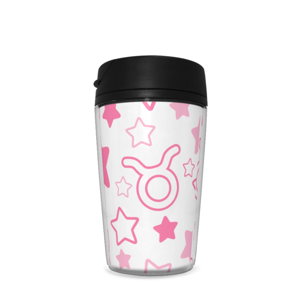 ピンク色のおうし座のタンブラー