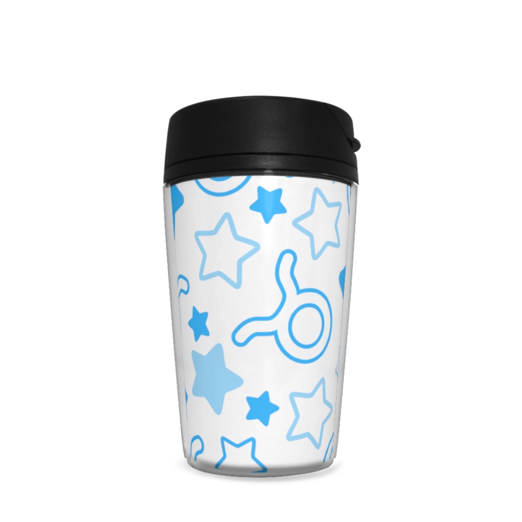 青色のおうし座のタンブラー