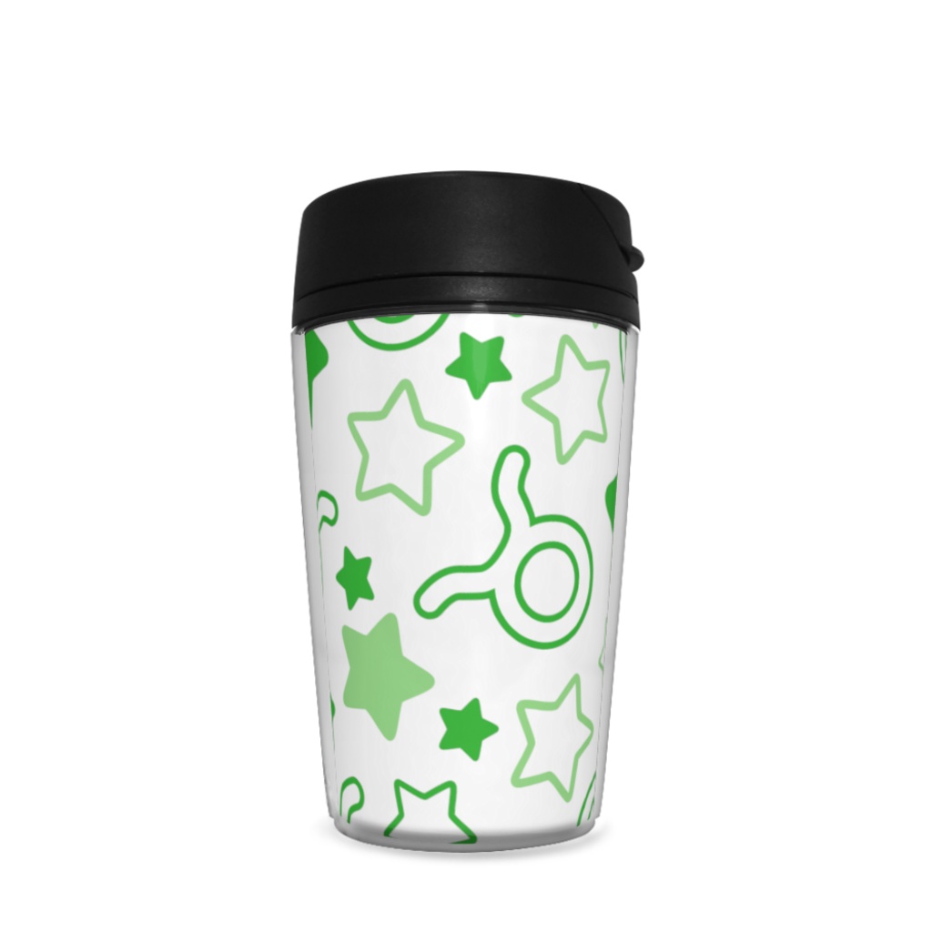 緑色のおうし座のタンブラー