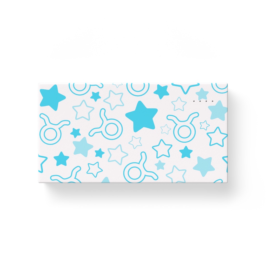 水色のおうし座のモバイルバッテリー