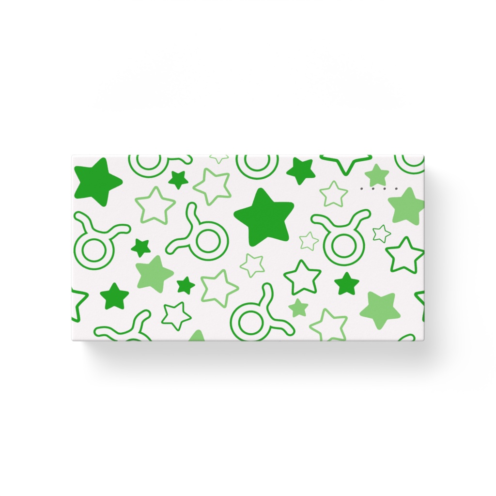 緑色のおうし座のモバイルバッテリー