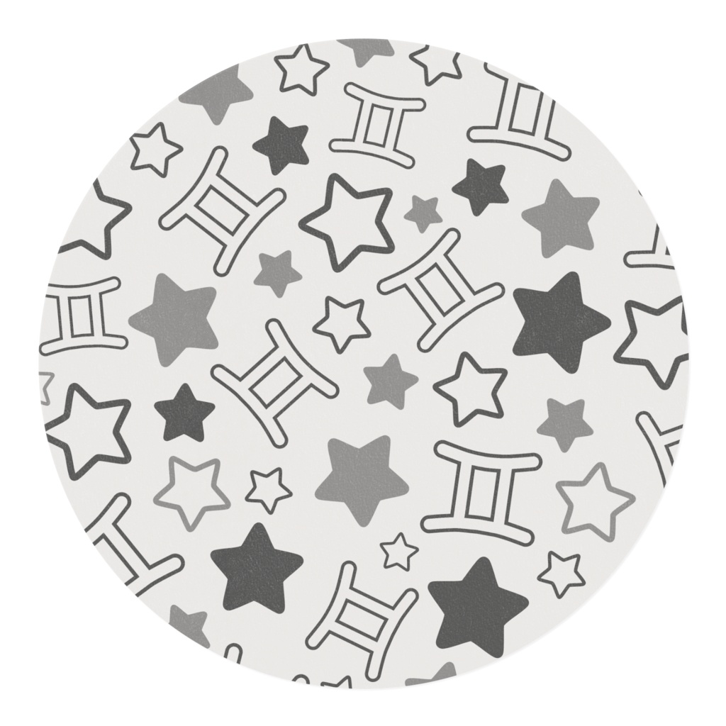 黒色のふたご座のマスキングテープ