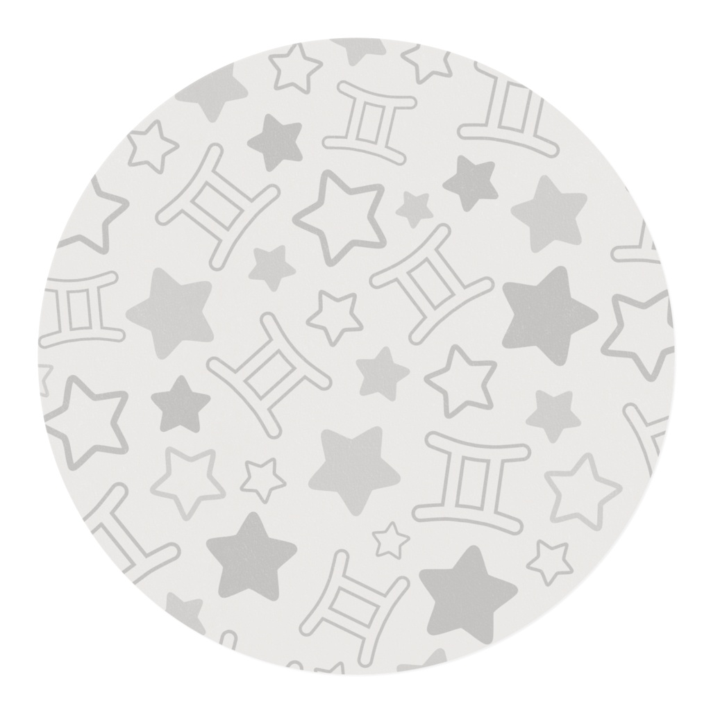 白色のふたご座のマスキングテープ