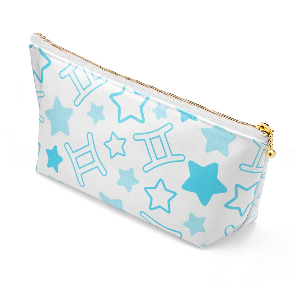 水色のふたご座のポーチ