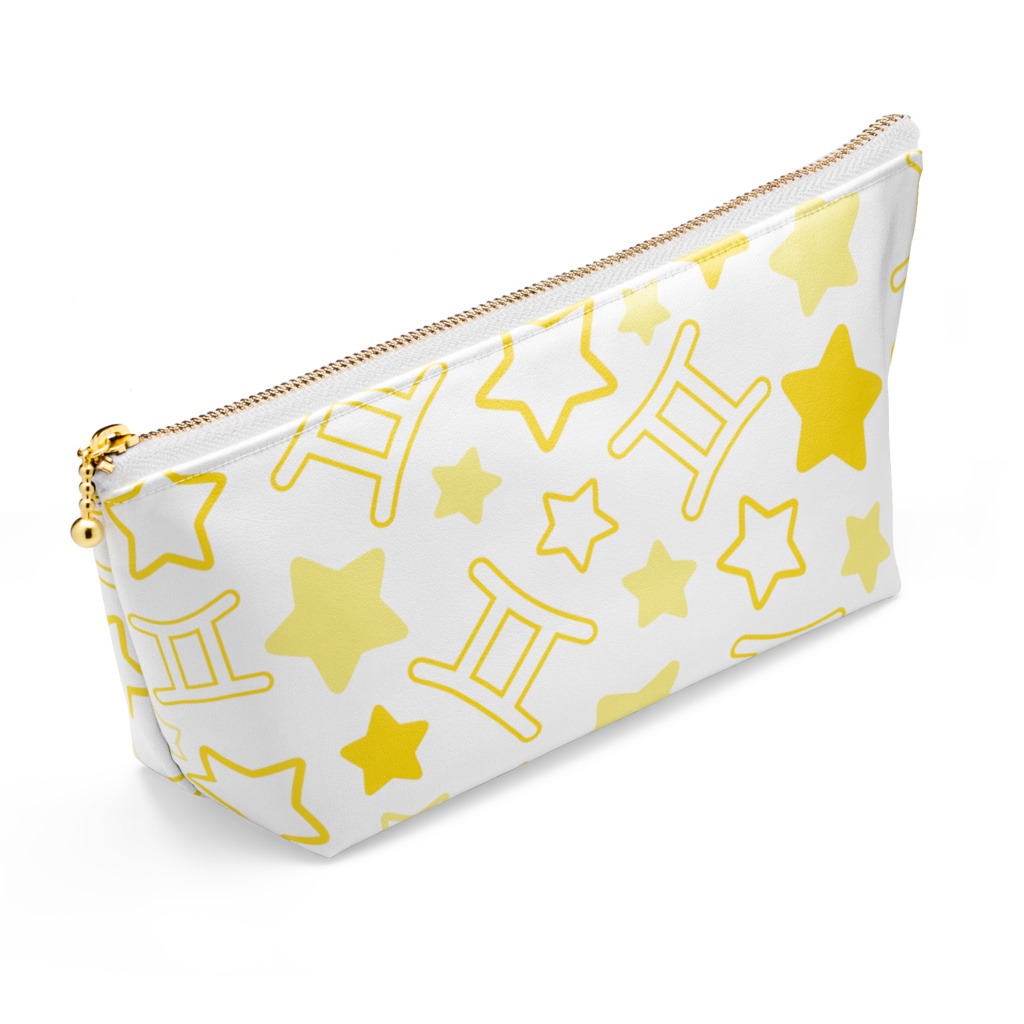 黄色のふたご座のポーチ