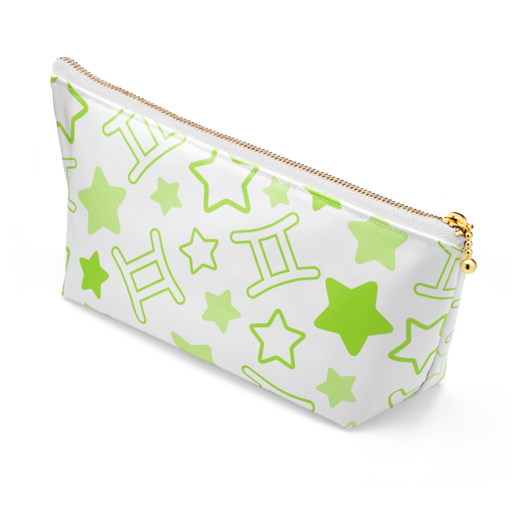 黄緑色のふたご座のポーチ