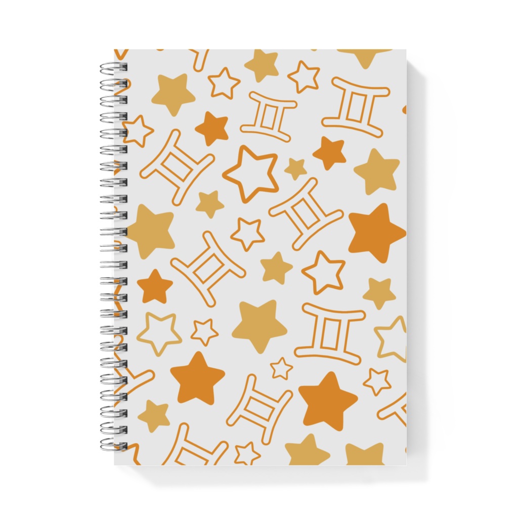 オレンジ色のふたご座のノート