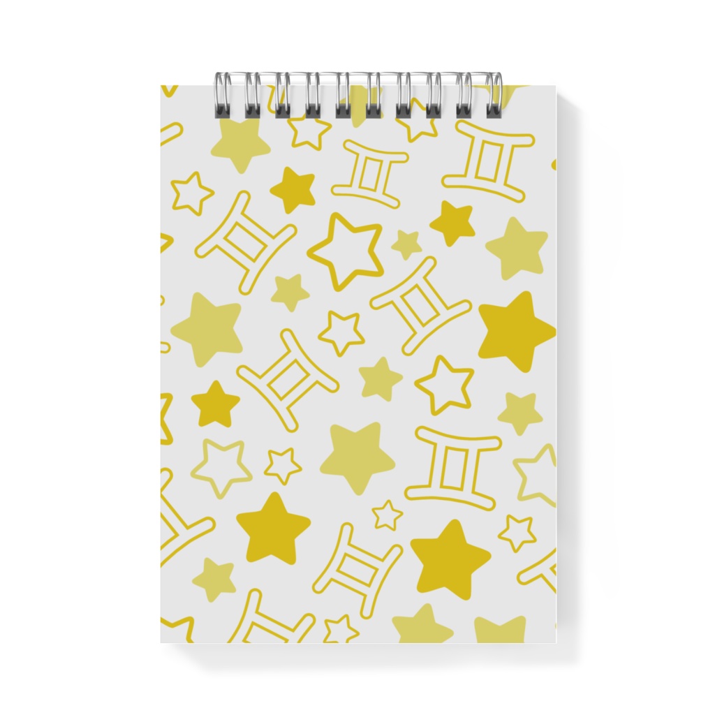 黄色のふたご座のメモ帳