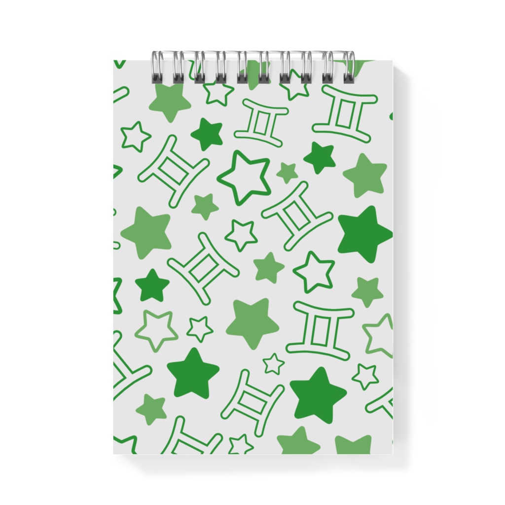 緑色のふたご座のメモ帳