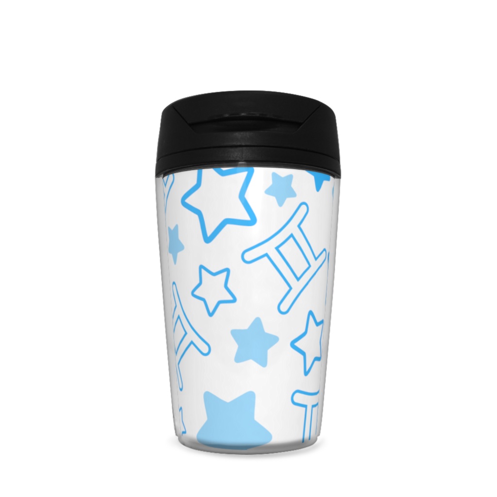 青色のふたご座のタンブラー