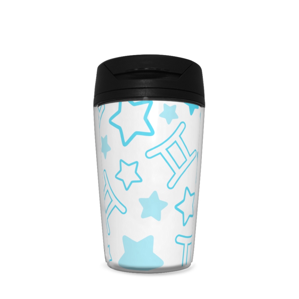 水色のふたご座のタンブラー