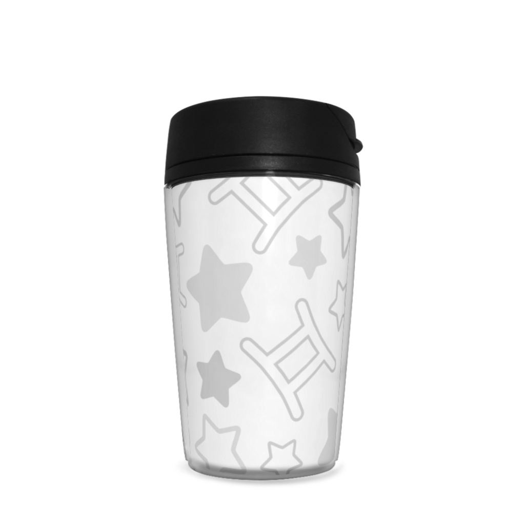 白色のふたご座のタンブラー