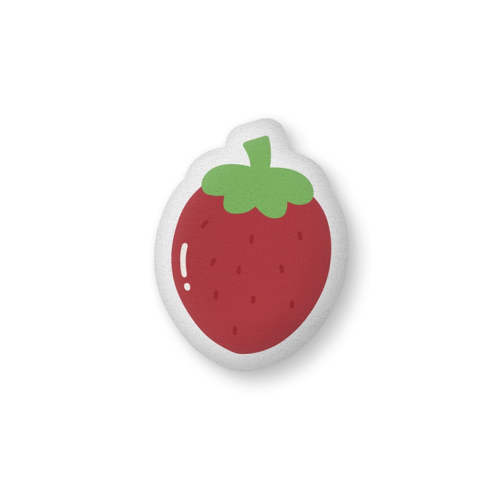 イチゴのクッション