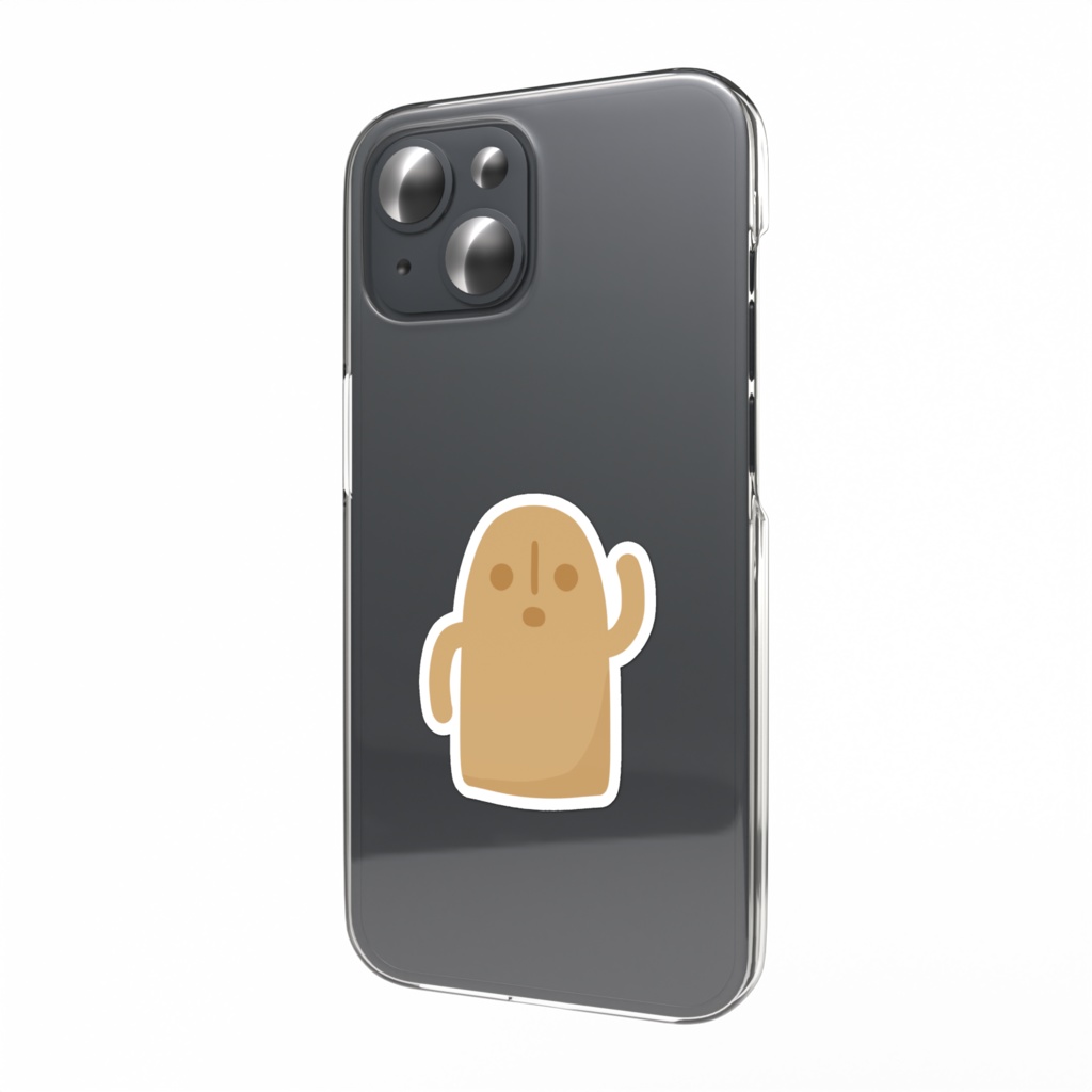 ハニワのスマホステッカー