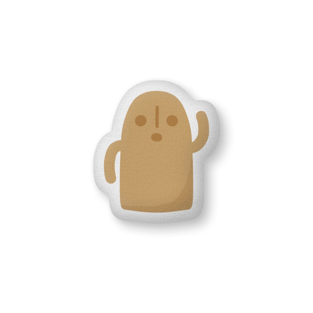 ハニワのクッション