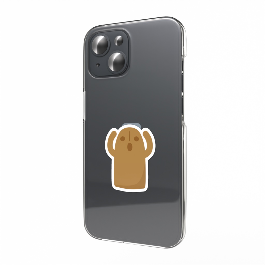 ハニワのスマホステッカー