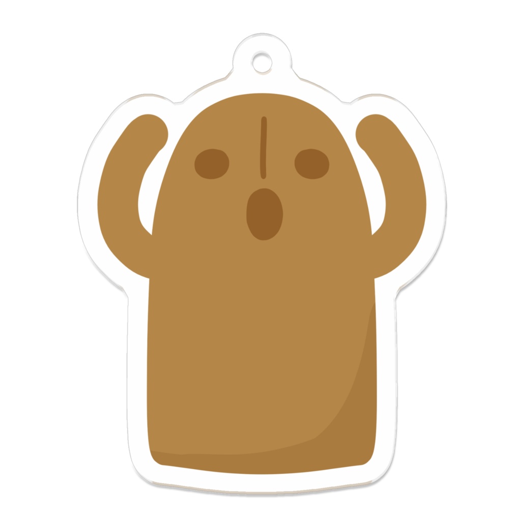 ハニワのアクリルキーホルダー