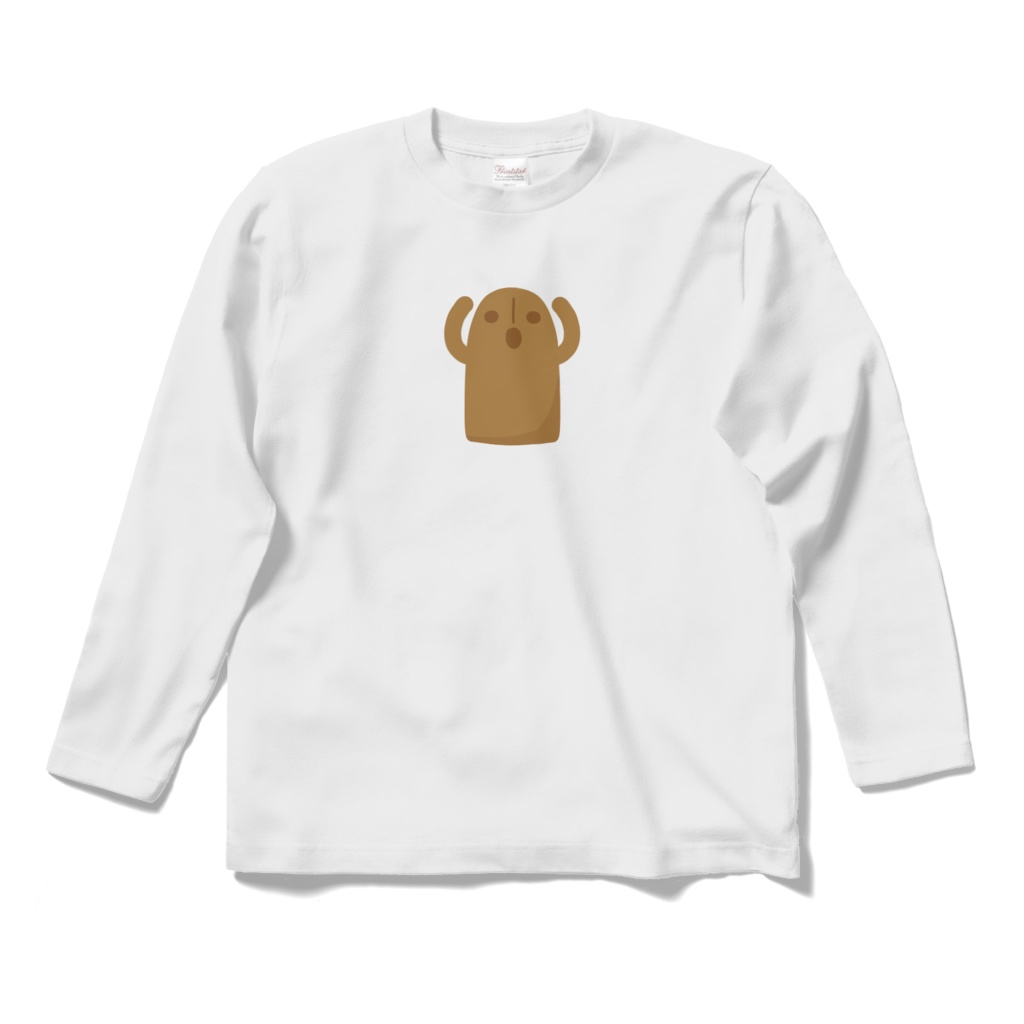 ハニワのロングスリーブTシャツ