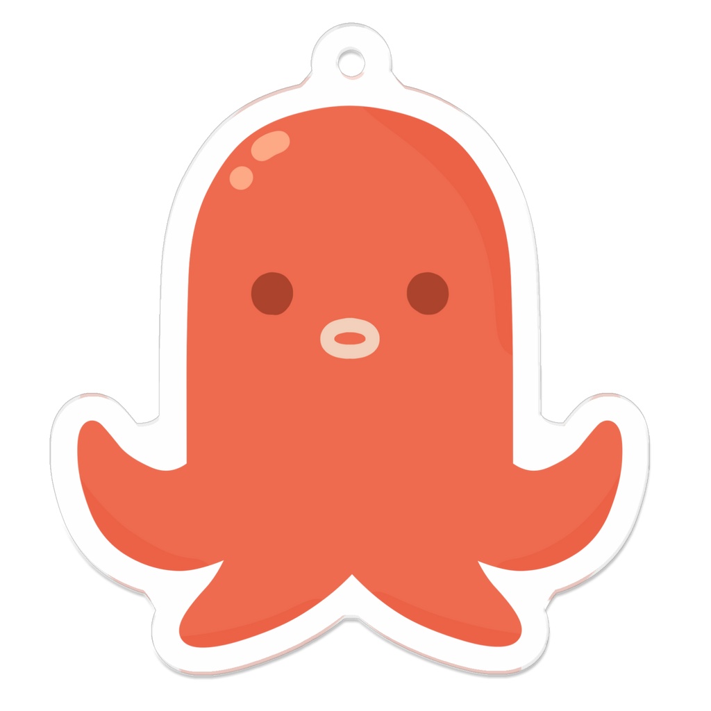 タコさんウインナーのアクリルキーホルダー
