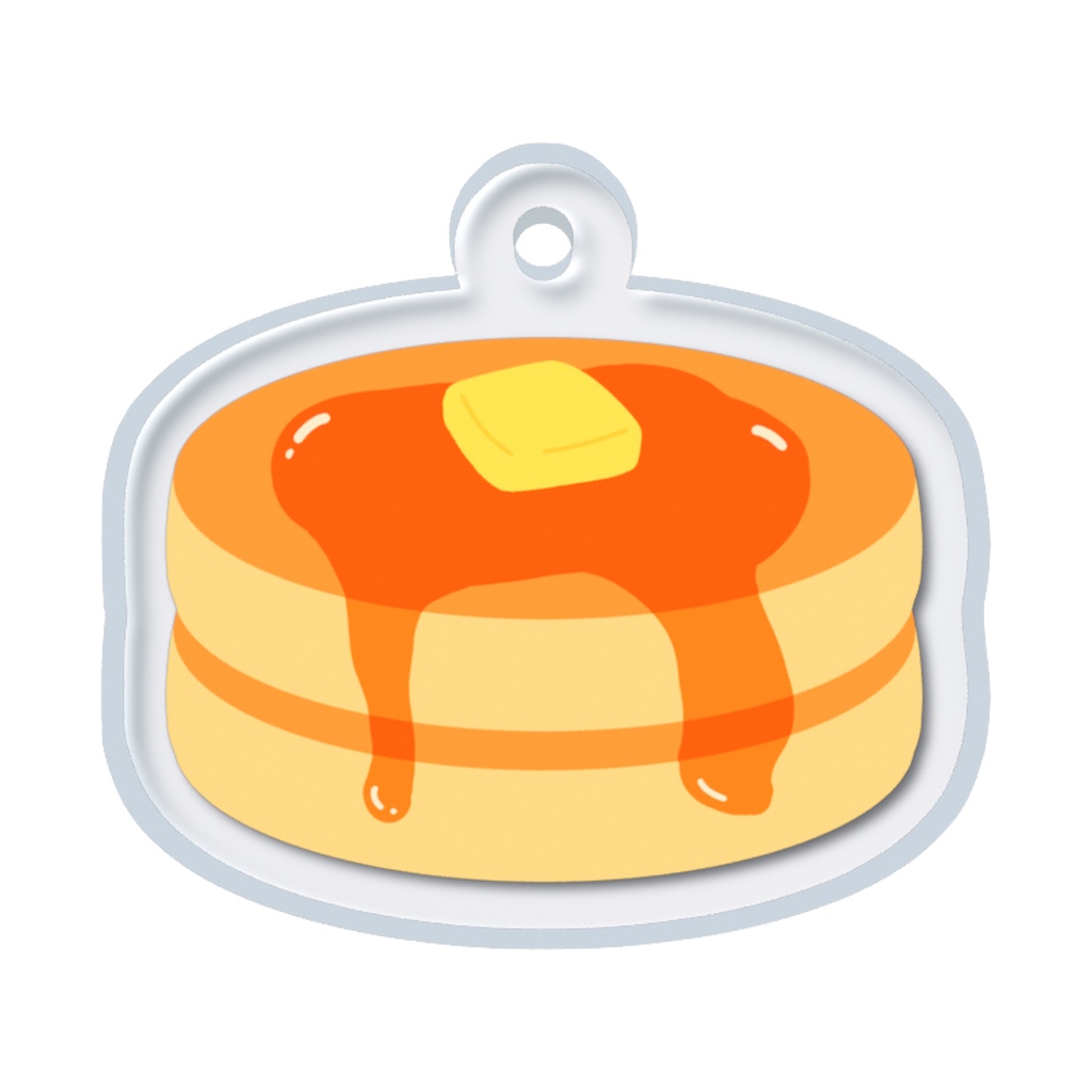 バターとろけるホットケーキめじるしチャーム